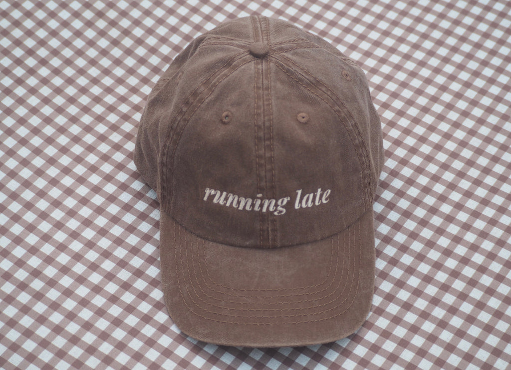 running late