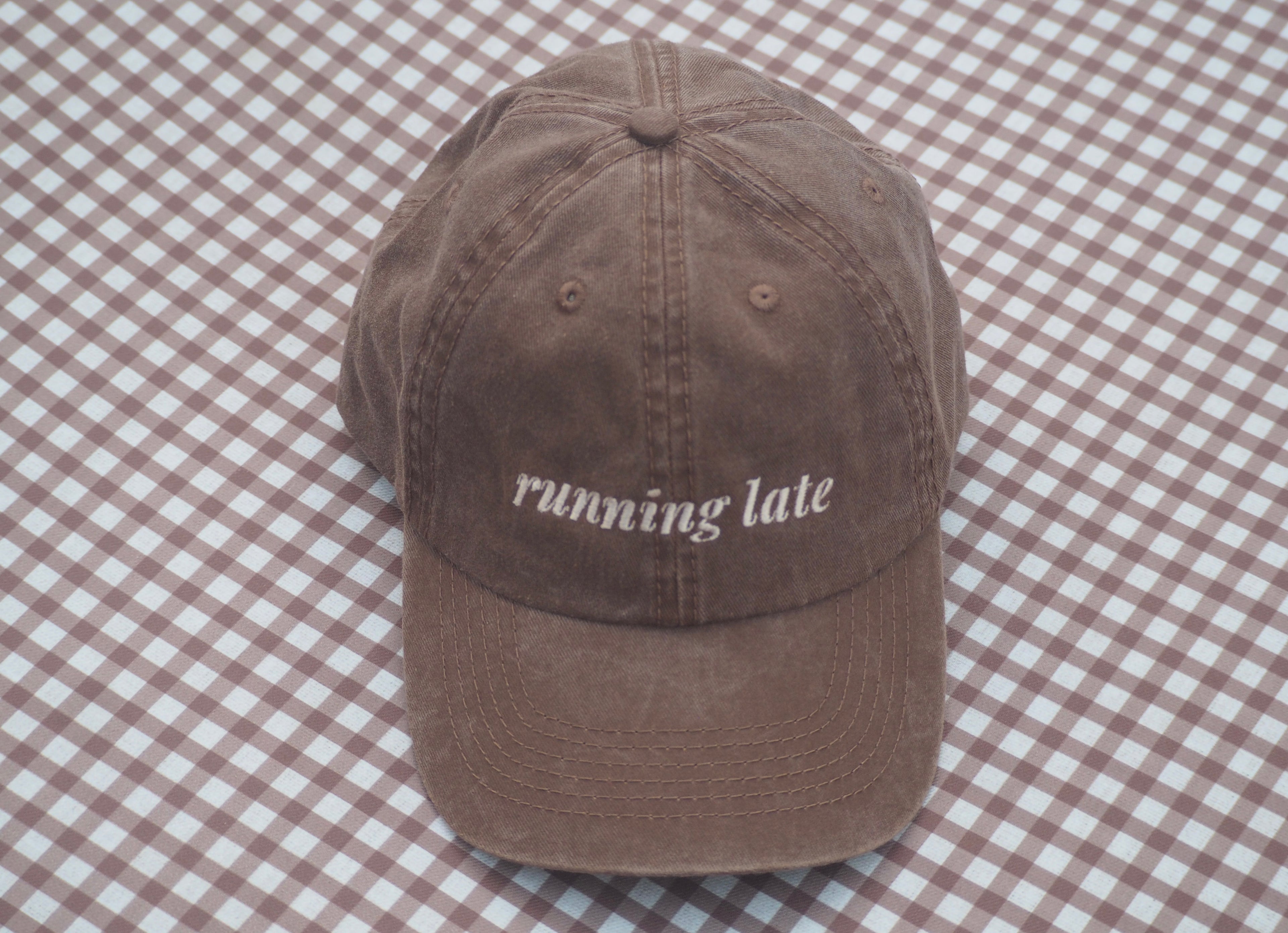 running late
